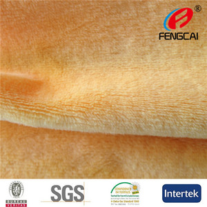 100% polyester tricotage chaîne super doux corée velboa tissu pour <span class=keywords><strong>jouet</strong></span> - Product Image 1