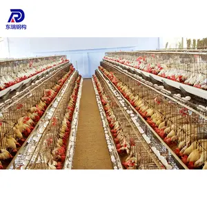 Conception de plan de construction de poulailler, de vache, de <span class=keywords><strong>cheval</strong></span>, de mouton et de volaille préfabriqué à faible coût - Product Image 1