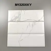 Nueva llegada: M1320K 4X12 blanco carara matt interior del baño azulejo de la pared de cocina de diseño de Metro azulejos de cerámica de azulejos de pared