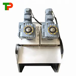 Lodos deshidratador de prensa de tornillo con auto sistema de dosificación