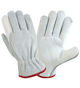 Gants de pilote en cuir de vache de haute qualité Gants de travail d'hiver pour le quotidien et les sports en plein air avec du coton - Product Image 1