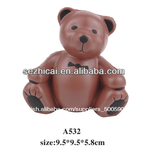 2014 nuevo regalo promocional, chocolate de color en forma de koala anti estrés bola de juguete para apretar - Product Image 1