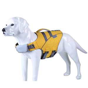 Chaqueta de la vida del perro del animal doméstico de la natación reflectante ajustable de la manera, chaleco del perro que ahorra la capa del flotador, chaleco salvavidas del perro de la seguridad del verano - Product Image 6