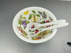 Extra grande de ensalada con <span class=keywords><strong>cubertería</strong></span> durable y Eco amigable comida - Product Image 3