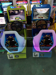 equipos de centro de juego que funcionan con monedas máquina de juego de carreras simulador de carreras de coches para niños - Product Image 5