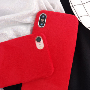 Invierno cálido luz simple moda esponjoso venado caja del teléfono móvil para el iPhone x 8 8 más 7 7 más 6 6 más 5S - Product Image 3