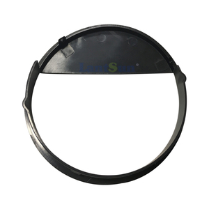 T088 black ABS angry-bird headlight cover trim for Jeep Wrangler TJ 1997-2006 - Product Image 3