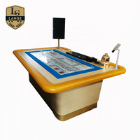 Table de Poker automatique, cascade de luxe, avec Shaker de dés sibc et affichage de caméra