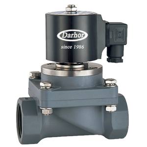 2ウェイUPVCCPVCソレノイドバルブ化学工業用プラスチックバルブ防食ソレノイドバルブ110v220v - Product Image 3