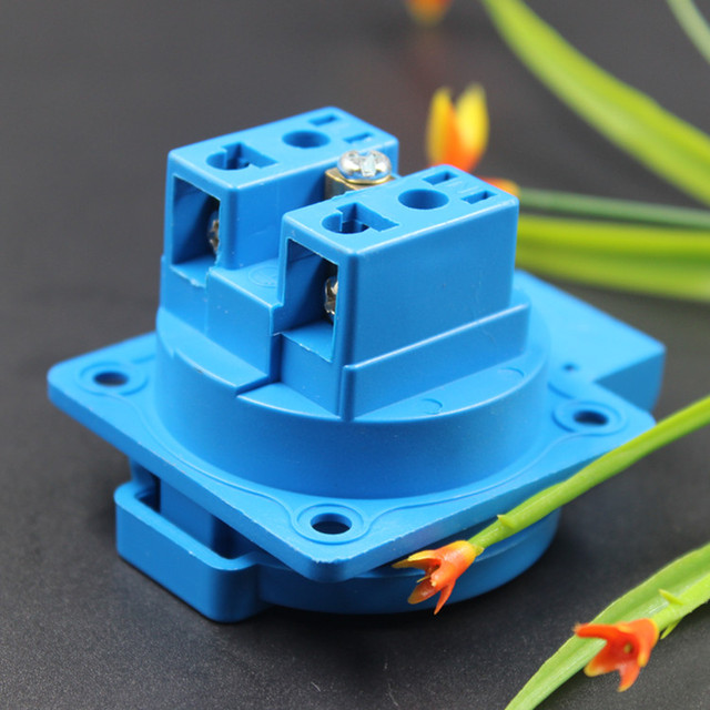 IP44 Schuko EU Electric Waterproof Power Socket 16A 250VAC