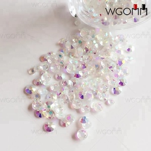 Diamantes de imitación nail art, sin adhesivo, cristal AB - Product Image 6