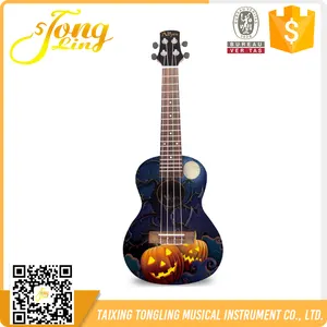 Mejor Marca de Halloween Estilo Art Uklele tilo guitarra Buenos Regalos Para Los Estudiantes