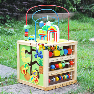 Gros bébé en bois <span class=keywords><strong>labyrinthe</strong></span> jouet perle pour l'éducation W11B127 - Product Image 3