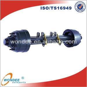 16ton Fuwa Loại Trống Trục Truck Trailer <span class=keywords><strong>Bogie</strong></span> Phụ <span class=keywords><strong>Axle</strong></span> - Product Image 2