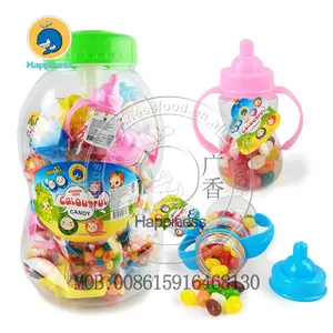 Voedingsfles Vorm Fruitsmaak Jelly Bean Kauwen Gummy Candy