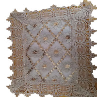Rose Goud Zilver Pailletten Tafelkleed Voor Fancy Luxe Party Ronde Bruiloft Pailletten Tafel Overlay