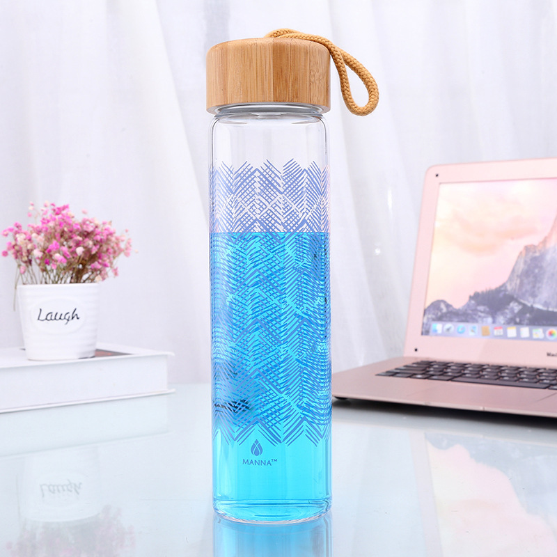 Shanghai Linkand Borosilicate Sport Glass Water Bottle