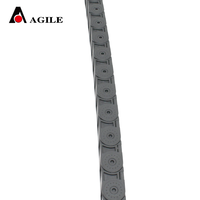 Plastique nylon pour chaîne de traînée pour porte-câble Taille 18*37 MT Conception d'ouverture de type pont pour machine CNC