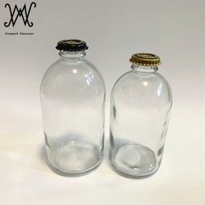 Bình Nước Soda Thủy Tinh Trong Suốt 350Ml Có Nắp Kéo Dễ Dàng Mở - Product Image 3