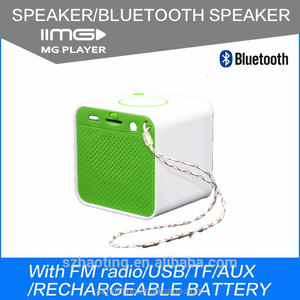 Mini multimedia radio AM FM con control remoto altavoz del cubo bajo - Product Image 4