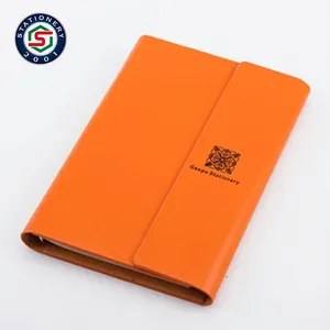 diary cover leather designer file folders embossed notebook