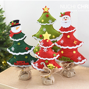 Đồ Trang Trí Giáng Sinh Nhỏ Trang Trí Nhân Tạo Mini Cảm Thấy Cây Giáng Sinh - Product Image 2