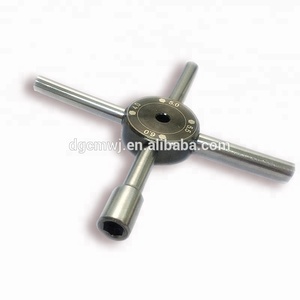 مفك براغي من النوع سداسي الجوز متعدد الوظائف مقبض متقاطع من الفولاذ من أجل الإصلاح - Product Image 4