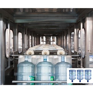 5 Gallon Waterfles Wassen Afdekverpakkingsmachine/Drinkzuivere Waterfabriek/Wasmachine - Product Image 4