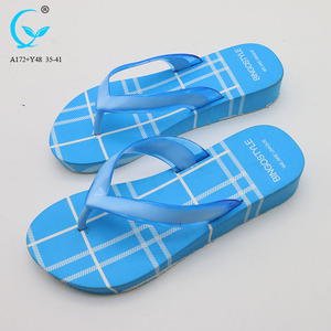 Sexy ladies chappal pvc trasparente pistoni della spiaggia delle donne sandalo produttori - Product Image 5