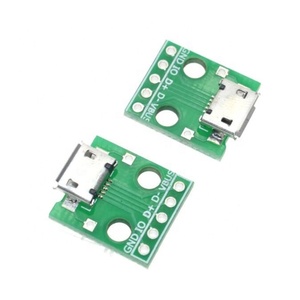 ขายร้อน <span class=keywords><strong>USB</strong></span> ไปยัง <span class=keywords><strong>DIP</strong></span> <span class=keywords><strong>Adapter</strong></span> 5pin หญิงขั้วต่อ B ประเภท pcb converter pinboard 2.54 - Product Image 1