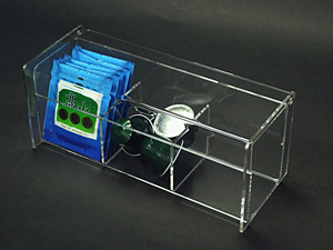 Soporte de cápsulas de café acrílico con múltiples rejillas ecológicas con 3 cajones - Product Image 2