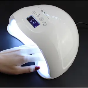 Asia China nail Sun5 Plus Magnifying Mini Uv Led Ccfl Table Professional Nail Lamp Pro Cure Dryer Gel 48W