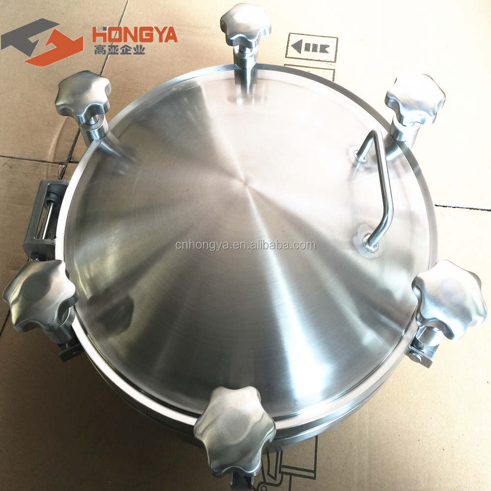 Круглая крышка люка атмосферного давления из нержавеющей стали