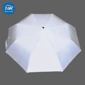 Wholesale customized noctilucence straight reflective umbrella make of special fabric