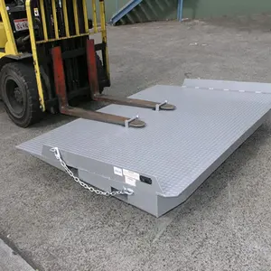 Hot Sell 8000kg Capacity Loading And Unloading Container Ramp Dock Plate For Truck Fixed Ramps