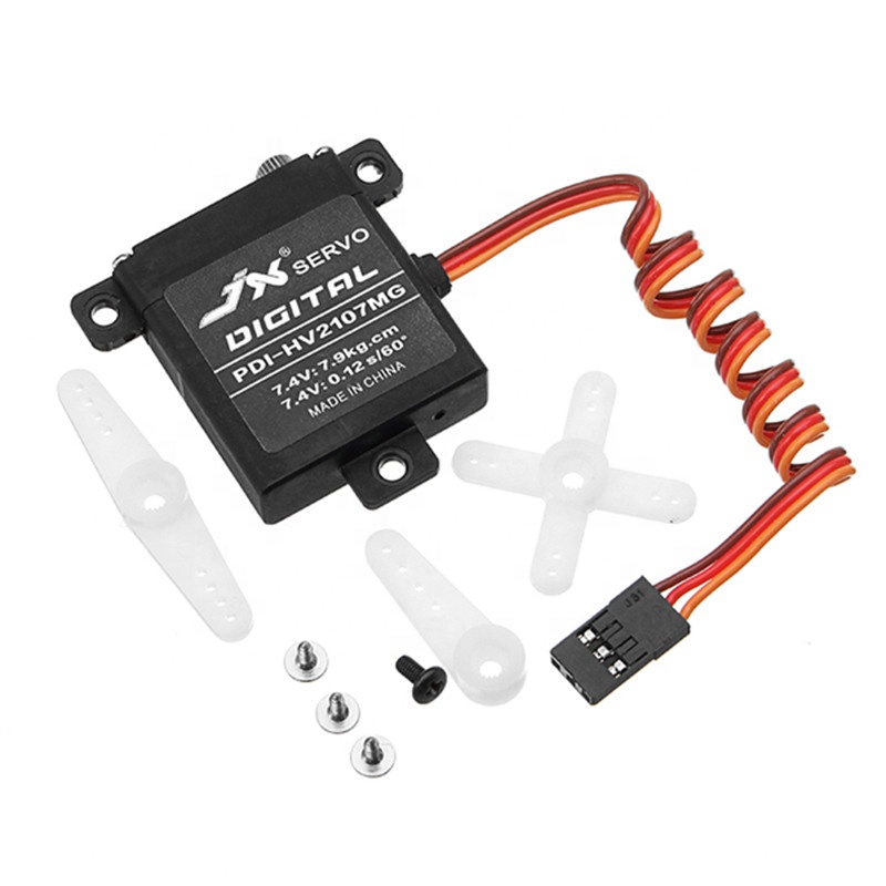 JX PDI-HV2107MG 8 кг металлическая Шестерня HV Wing сервопривод RC Запчасти и аксессуары для самолетов мальчиков