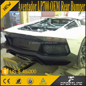 Negro FRP Aventador coche LP700 Bodykit para <span class=keywords><strong>Lamborghini</strong></span> Aventador LP700 11-15 OEM estilo - Product Image 1