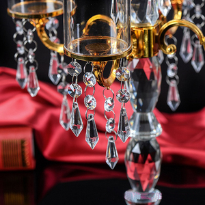 Petit pont Nouvelles idées de produits <span class=keywords><strong>Chandelier</strong></span> en <span class=keywords><strong>cristal</strong></span> de centre de table de mariage de haute qualité pour la <span class=keywords><strong>d</strong></span>écoration intérieure - Product Image 4