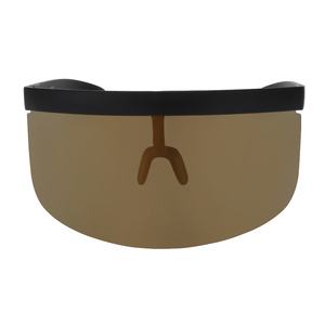 BOYARN Cổ Điển Thêm Quá Khổ Lá Chắn Visor Kính Mát Phụ Nữ Flat Top Mặt Nạ Gương Shades Men Flat Windproof Eyewear UV400 SS529 - Product Image 5