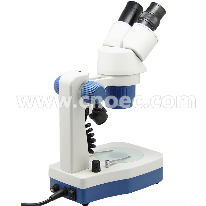 OPTO-EDU A22.1308 transmitir y reflejar iluminación LED microscopio estéreo binocular