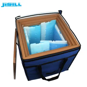 75L Laboratory medical transport large insulated ice cooler box with vacuum panels for 120 hours cold time