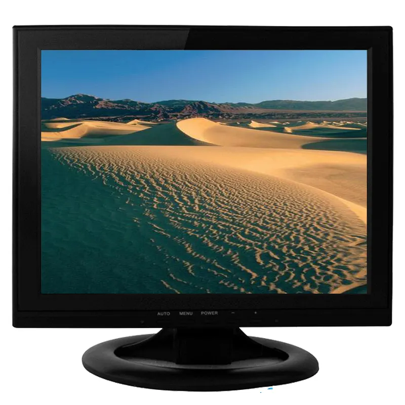 mini 14inch stand alone lcd computer monitor with 12v dc input