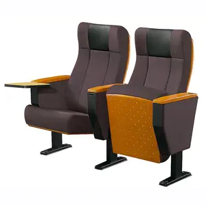 Hot sell theater furniture seating armrest folding auditorium chairs