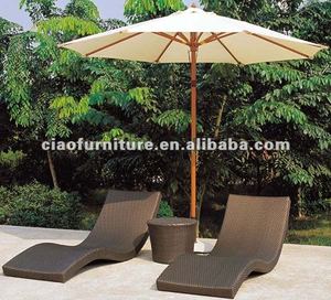 De mimbre <span class=keywords><strong>playa</strong></span> tumbona - Product Image 2