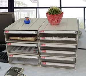 Plastic <strong>A4</strong> File <strong>Drawer</strong> for Office Document &amp; clear Plastic Stackable Storage <strong>Drawer</strong> - Product Image 5