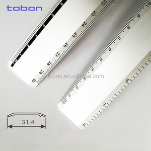 30cm de medición de Aluminio Flexible de metal de escala regla de plástico - Product Image 4