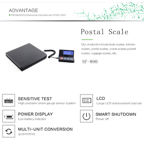 Sf890 Beste Neueste Plattform Elektronische Digital Post Skala Digitale Skala 0 01g