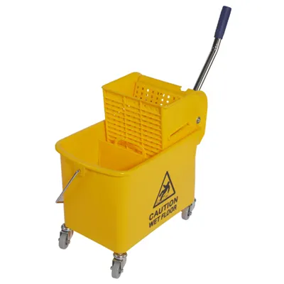 Y1009 20L metalen mop emmers wringer