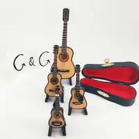Miniatur Gitar Hadiah Bertema Gitar, Hadiah Baru Gitar