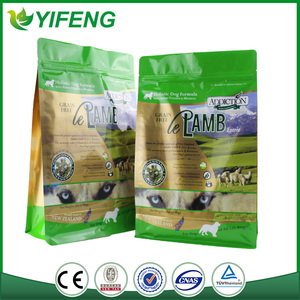 Bonne qualité fond plat Pet sac <span class=keywords><strong>de</strong></span> Nourriture avec fermeture éclair excellente Stand Up Pochette D'aliments Pour Animaux - Product Image 3